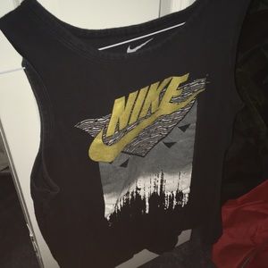 Nike gold tank